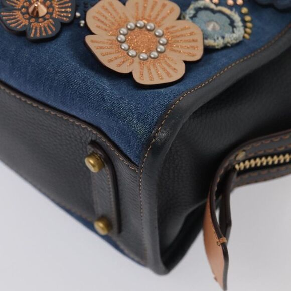 Coach Rogue 25 Blue Denim - Jeans Handbag (Pre-Owned) - Picture 7 of 16